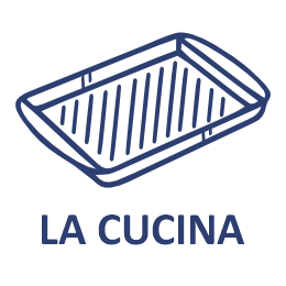 La Cucina в корзине из ротанга