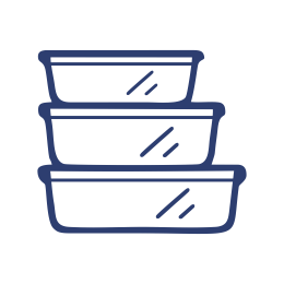 Наборы мисок из стекла