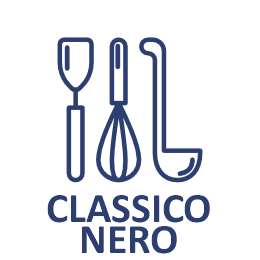 04. Навеска кухонная из нержавеющей стали CLASSICO NERO