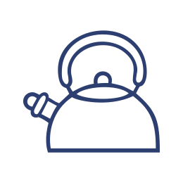 Чайники из нержавеющей стали с окрашенным корпусом