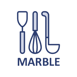 07. Навеска кухонная MARBLE из нерж стали и полипропилена